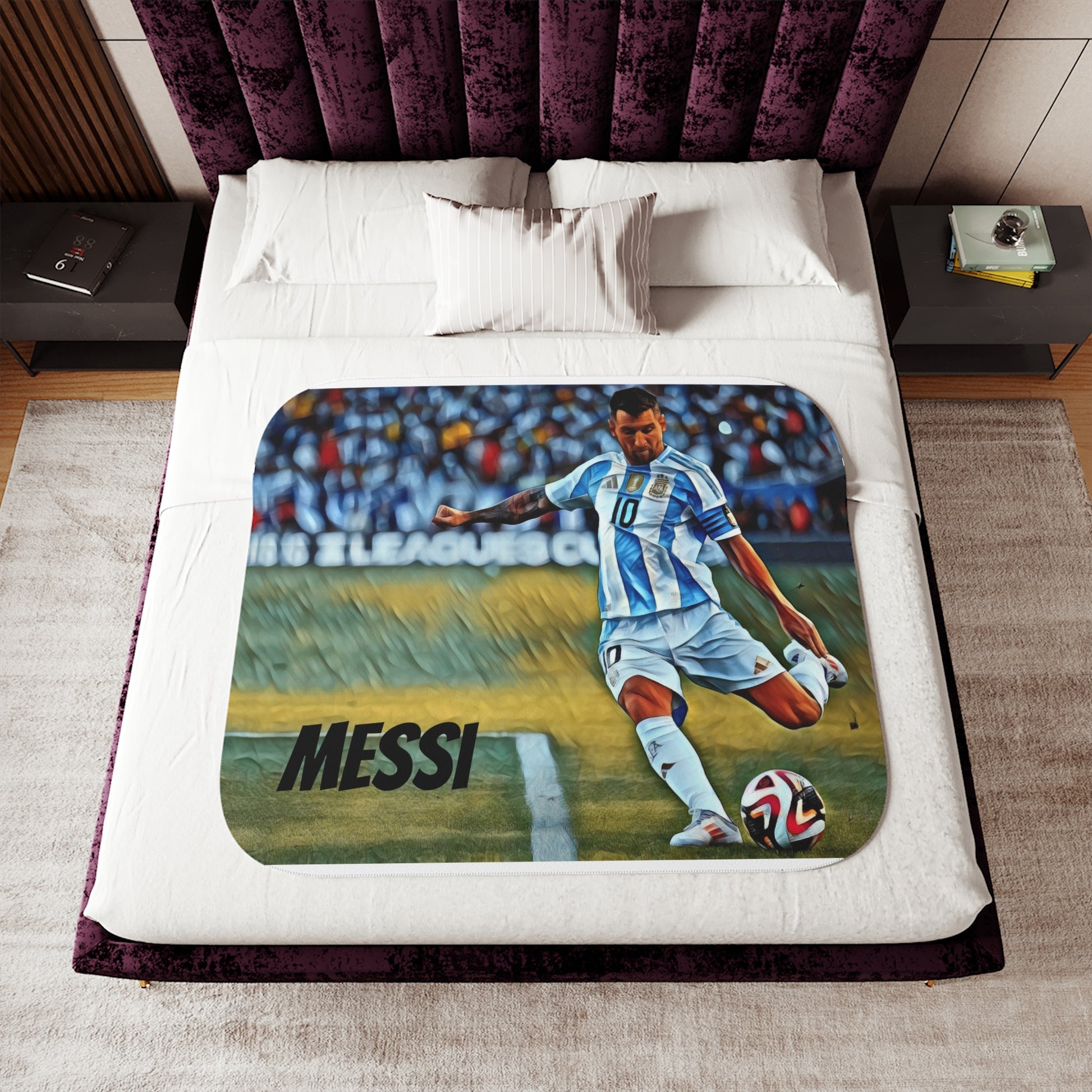 Frazada , Sherpa Blanket, Two Colors Argentina - Deportivo Gorillas 