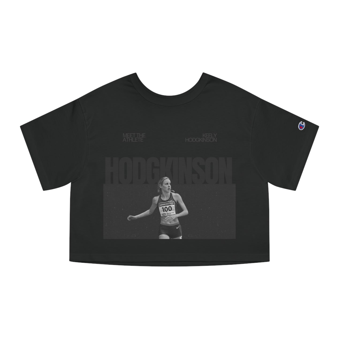 Champion Women's Heritage Cropped T-Shirt Keely Hodgkinson - Deportivo Gorillas 