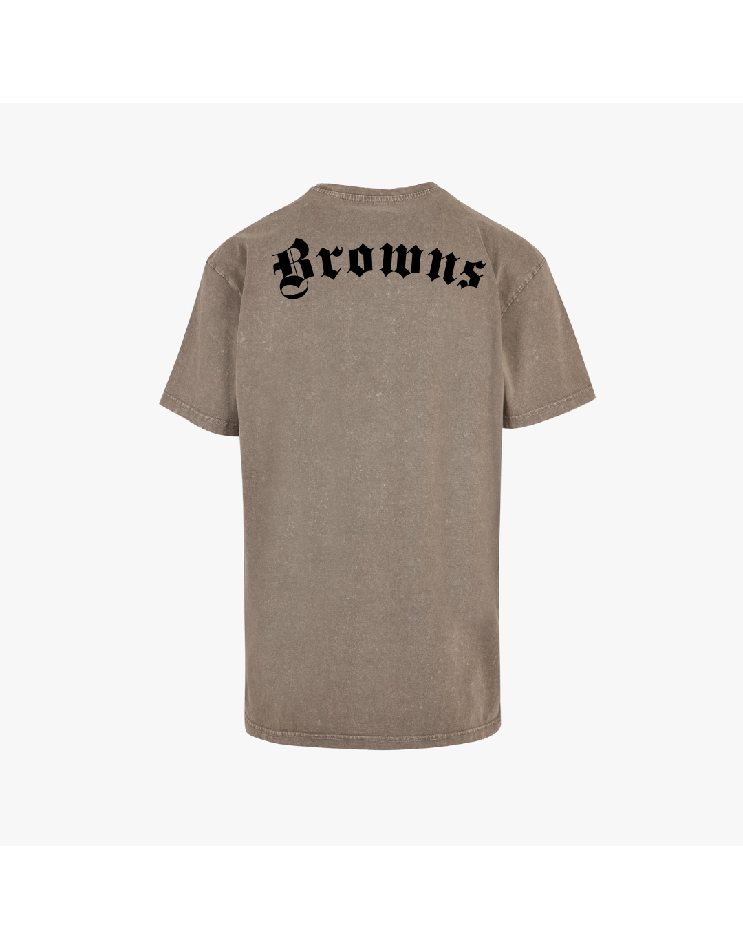 Browns  Ultras Pride: Fierce & Fearless Half-Sleeve Tee - Deportivo Gorillas 