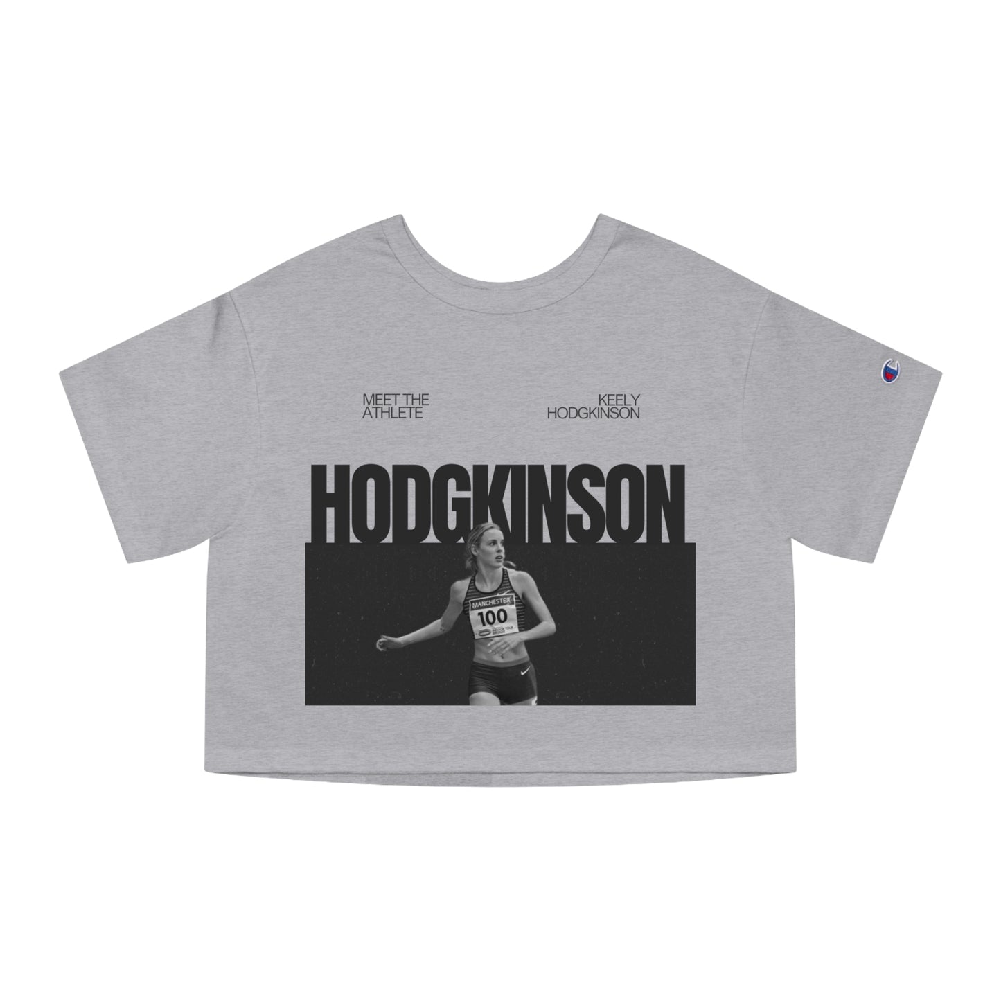 Champion Women's Heritage Cropped T-Shirt Keely Hodgkinson - Deportivo Gorillas 