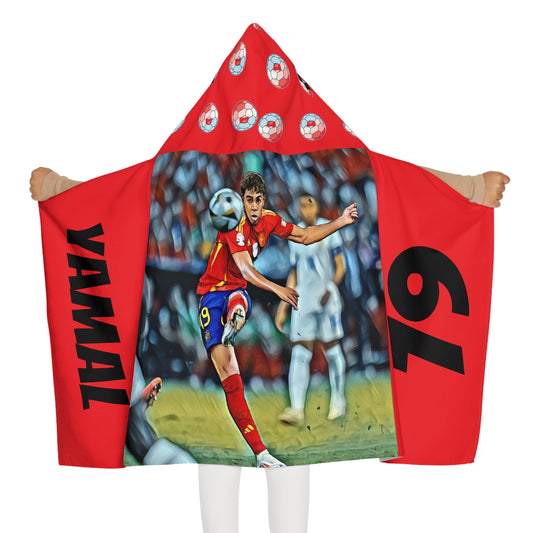 Euro 2024 - Youth Hooded Towel - Yamal - España - Deportivo Gorillas 