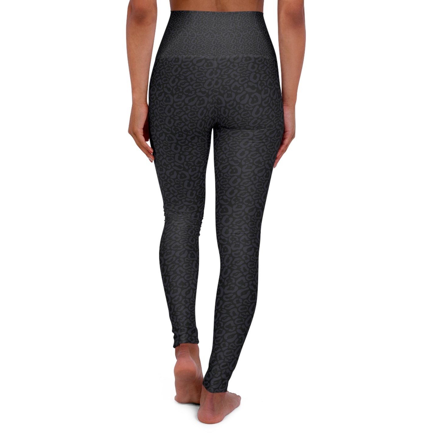 Black Panther Yoga Leggings - High Waisted Workout Pants