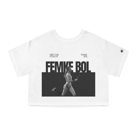 Champion Women's Heritage Cropped T-Shirt Femke Bol - Deportivo Gorillas 