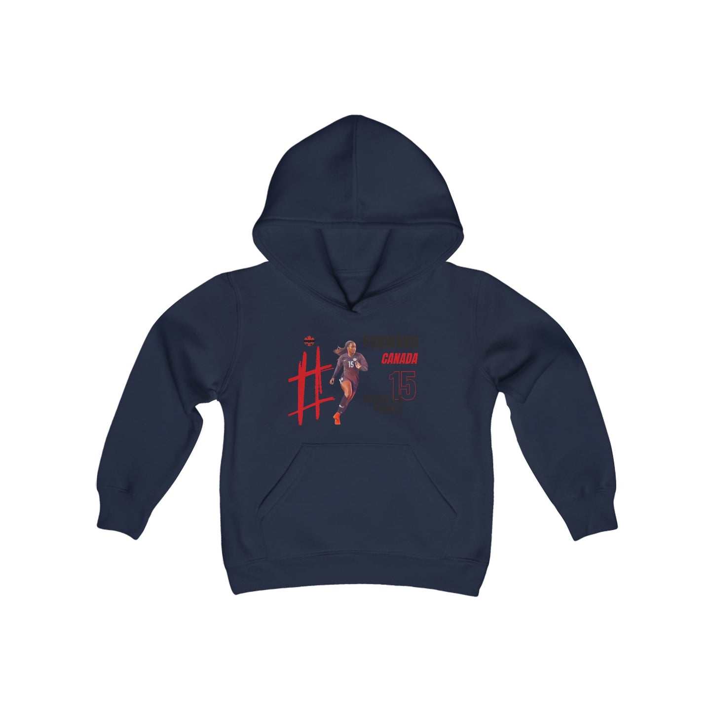 Youth Hooded Sweatshirt - Nichelle Prince - Canada - Deportivo Gorillas 