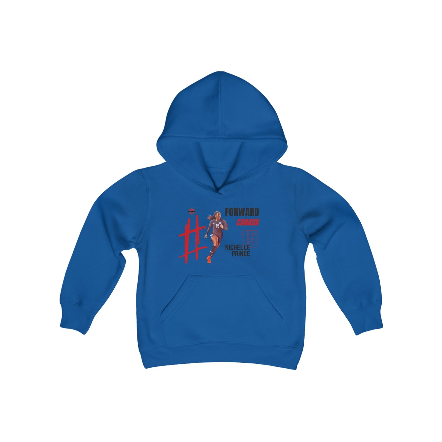 Youth Hooded Sweatshirt - Nichelle Prince - Canada - Deportivo Gorillas 