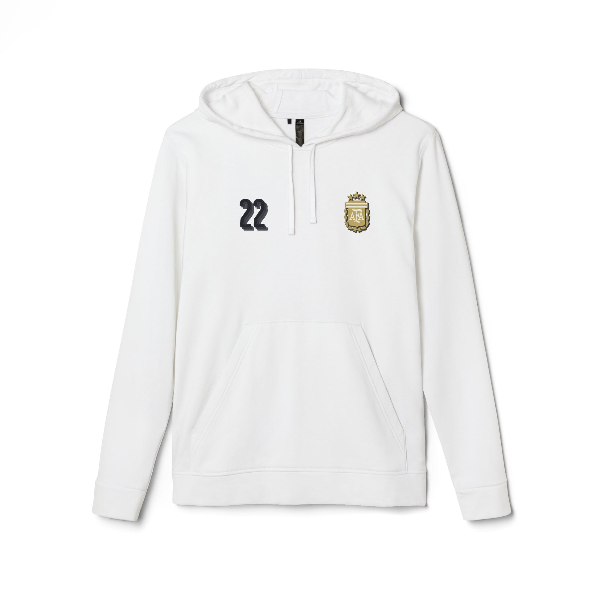 adidas® Unisex Fleece Hoodie - Lautaro - Argentina - Deportivo Gorillas 