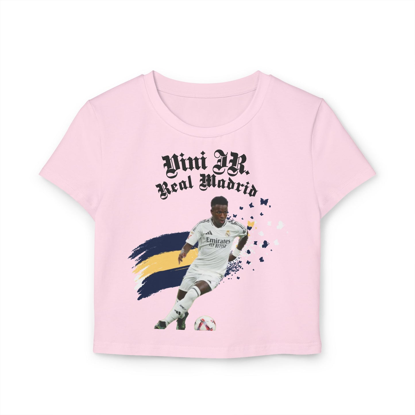 Vinicius Junior Women's Baby Tee - Deportivo Gorillas 