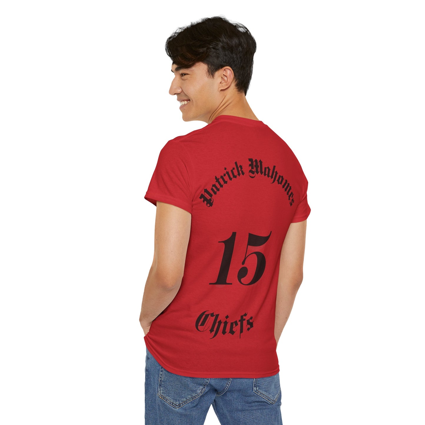 Patrick Mahomes Ultras Fans Unisex Tshirt - NFL Fan Gift, American Football Lover Tee, Sports Apparel - Deportivo Gorillas 