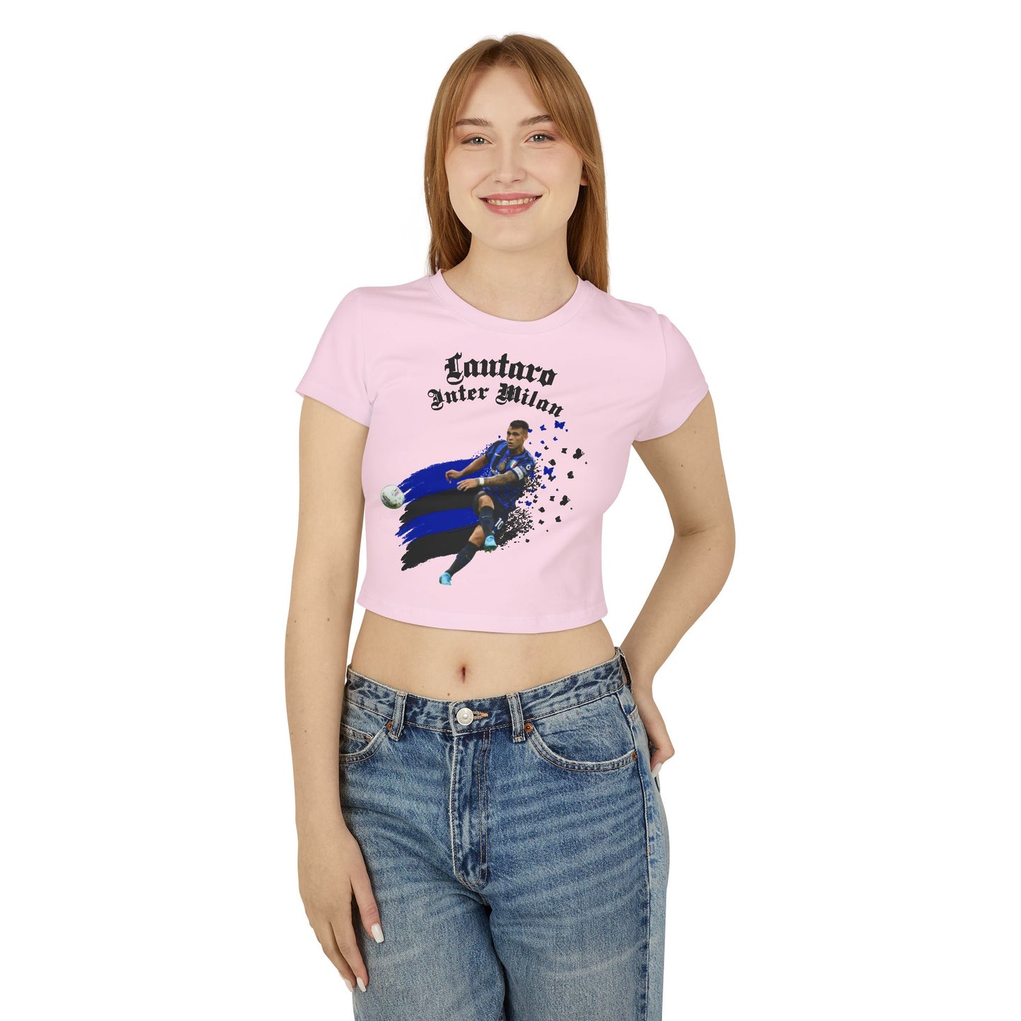 Lautaro Martinez Inter Milan Women's Baby Tee - Deportivo Gorillas 