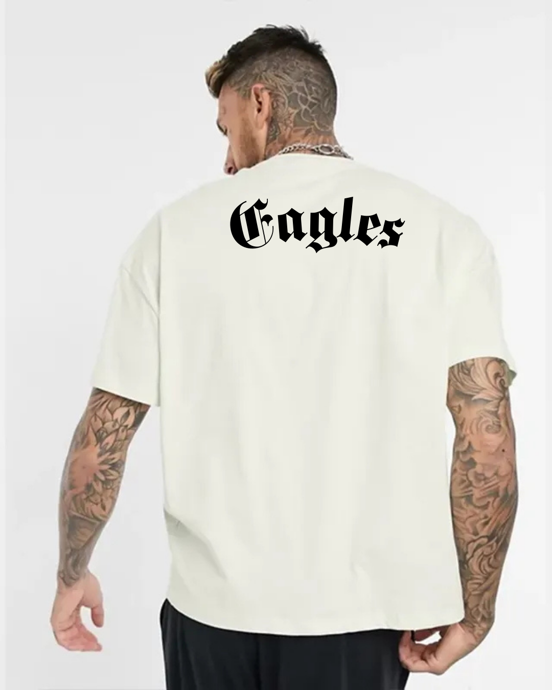 Eagles Ultras Pride: Fierce & Fearless Half-Sleeve Tee - Deportivo Gorillas 