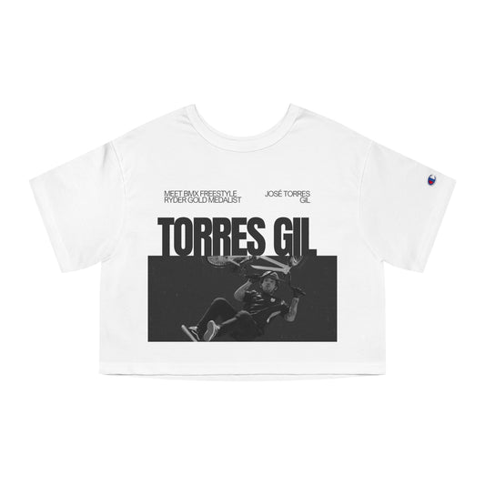 Champion Women's Heritage Cropped T-Shirt José Torres Gil - Deportivo Gorillas 