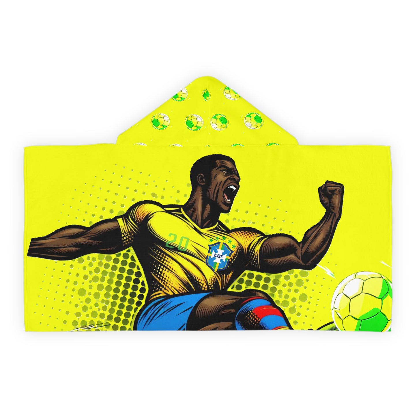 Youth Hooded Towel - Vinicius - Brazil - Deportivo Gorillas 