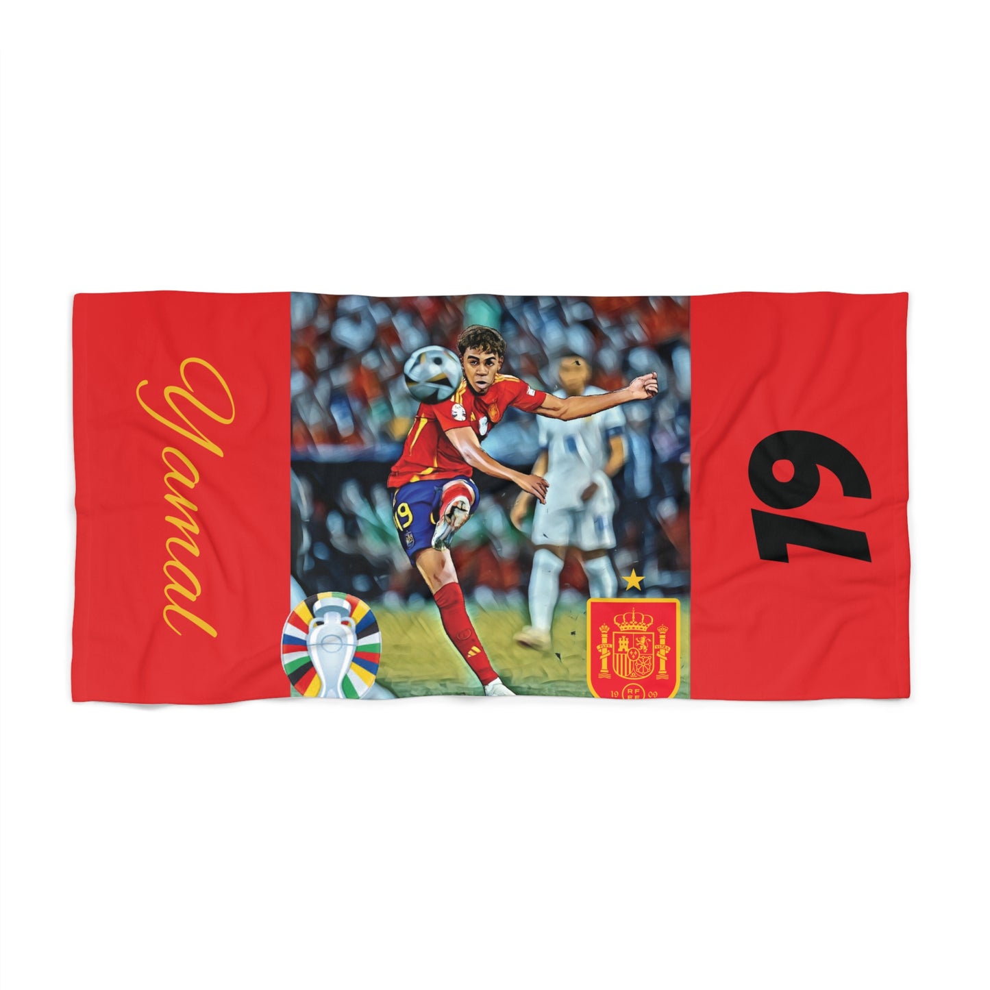 Euro 2024 - Yamal -  Beach Towel - España - Deportivo Gorillas 