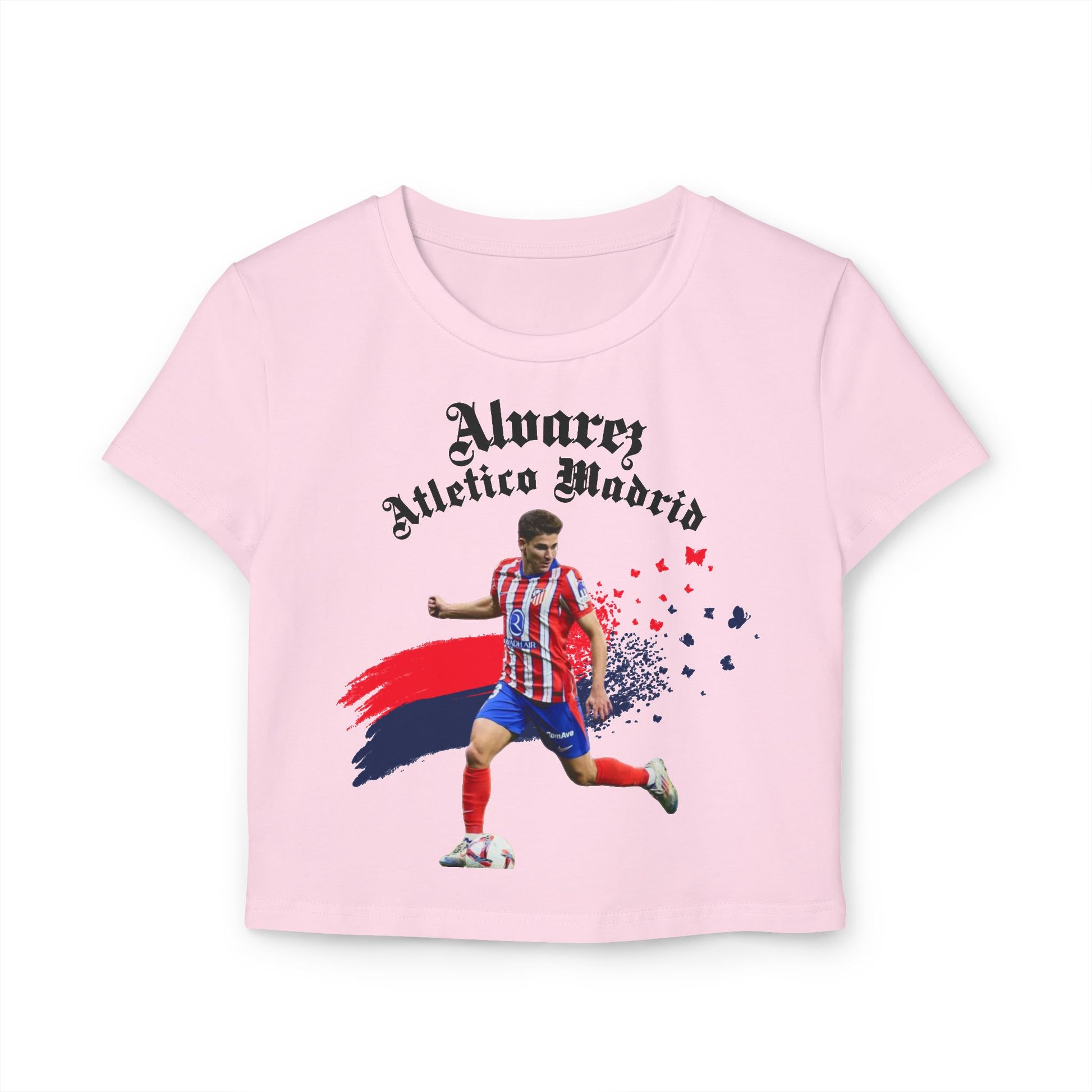 Julian Alvarez Atletico Madrid Women's Baby Tee - Deportivo Gorillas 