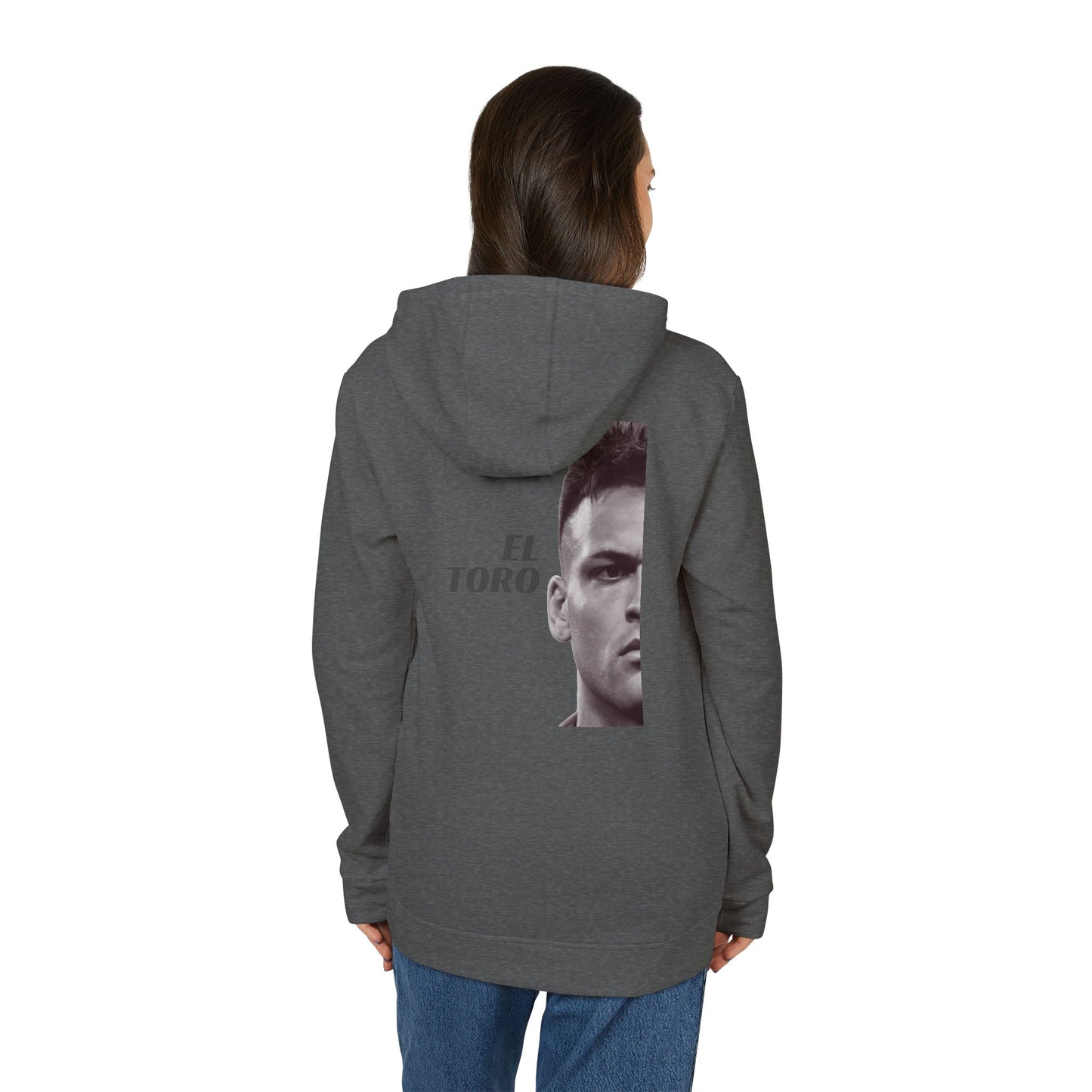 adidas® Unisex Fleece Hoodie - Lautaro - Portrait - Deportivo Gorillas 