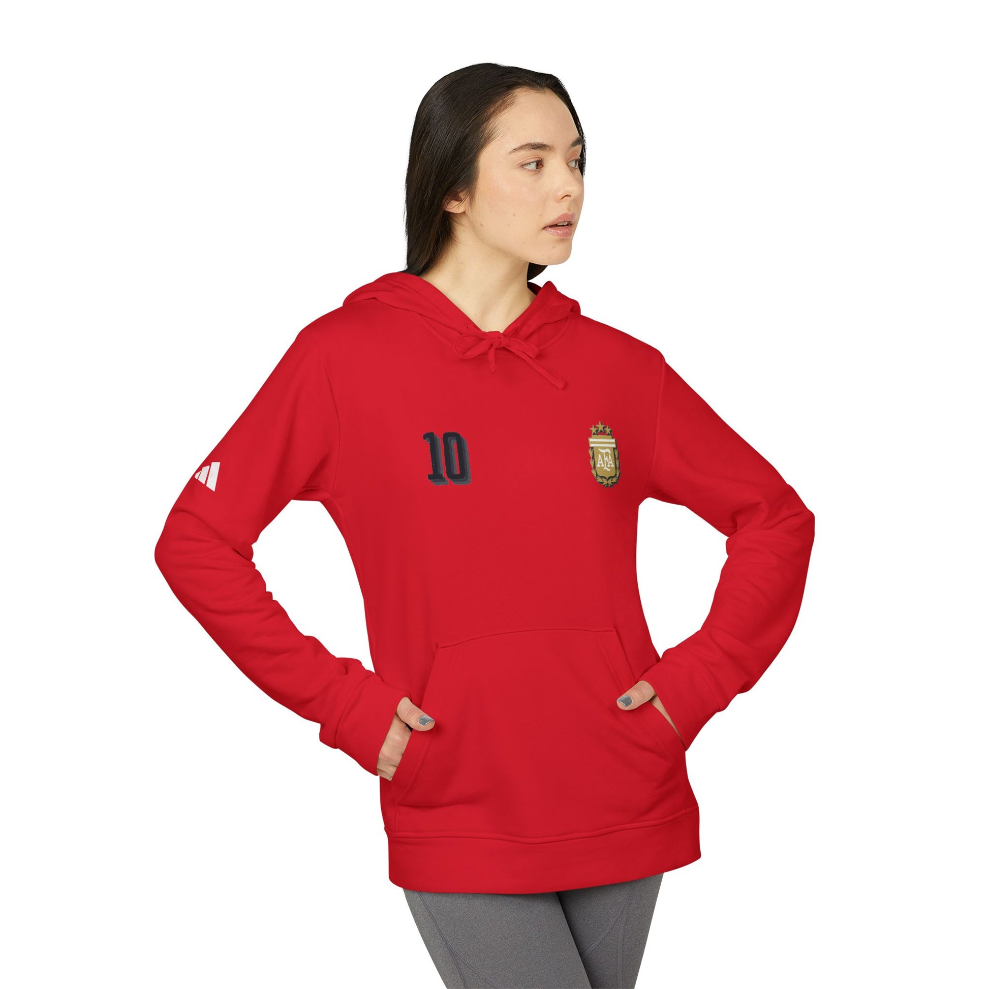 adidas® Unisex Fleece Hoodies - Deportivo Gorillas 