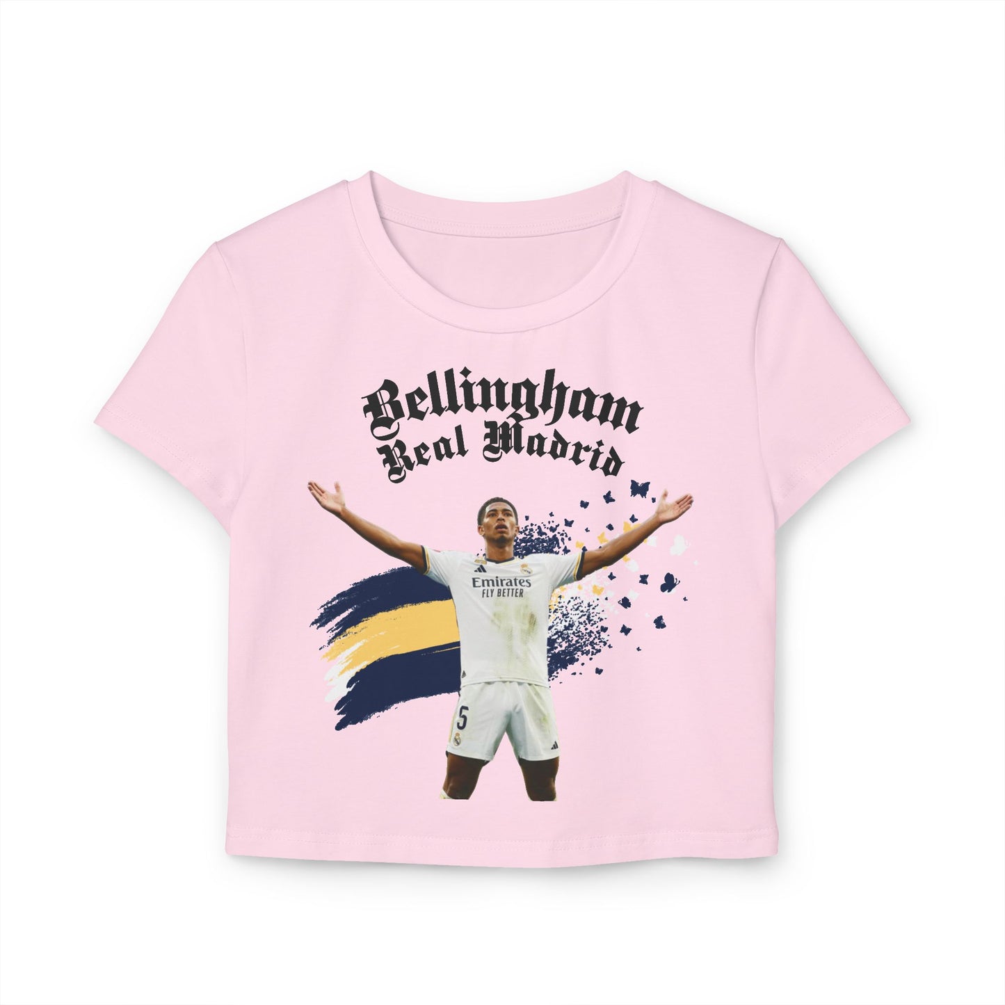 Jude Bellingham Real Madrid Women's Baby Tee - Deportivo Gorillas 