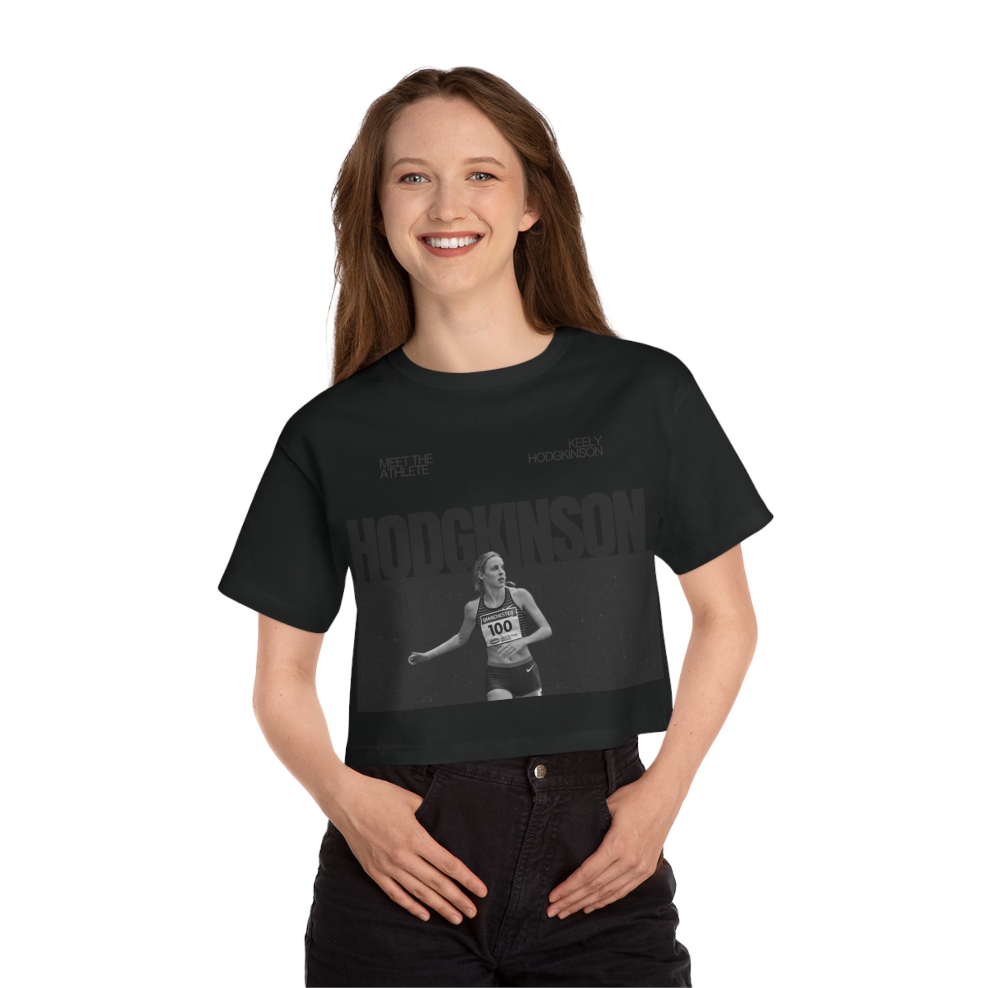 Champion Women's Heritage Cropped T-Shirt Keely Hodgkinson - Deportivo Gorillas 