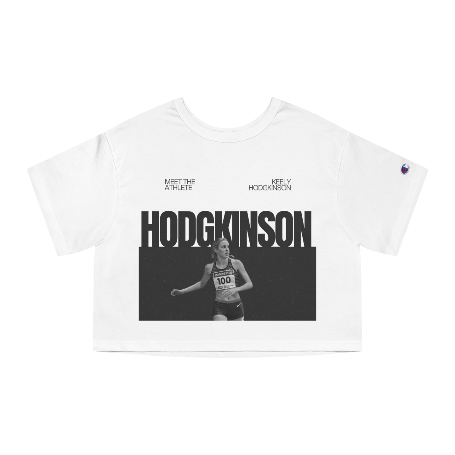 Champion Women's Heritage Cropped T-Shirt Keely Hodgkinson - Deportivo Gorillas 