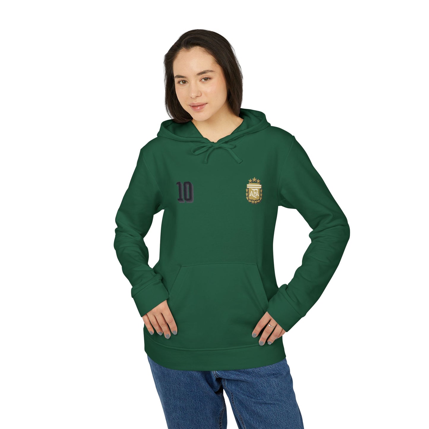 adidas® Unisex Fleece Hoodies - Deportivo Gorillas 