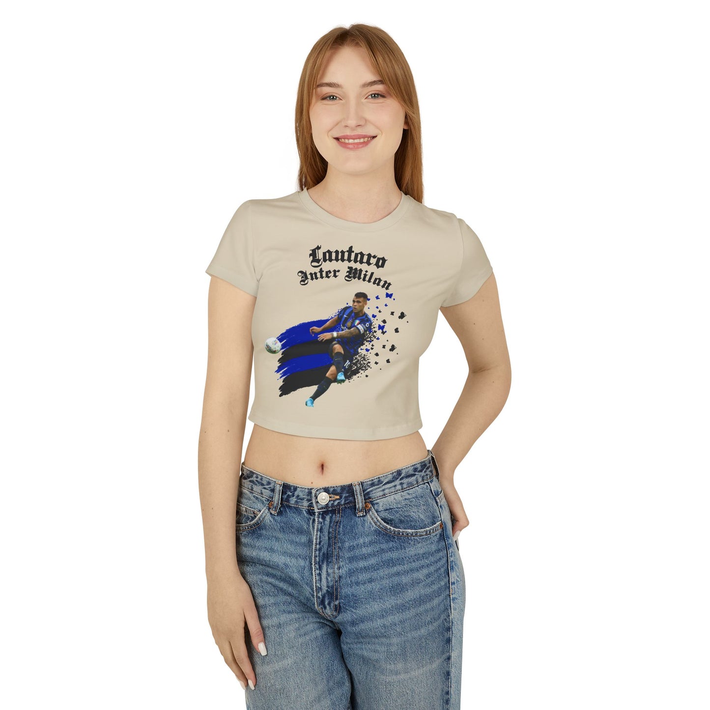 Lautaro Martinez Inter Milan Women's Baby Tee - Deportivo Gorillas 