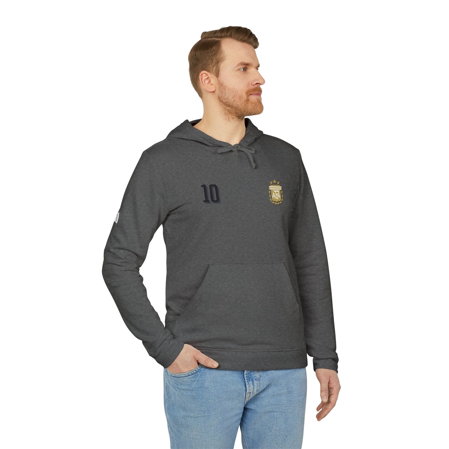 adidas® Unisex Fleece Hoodies - Deportivo Gorillas 