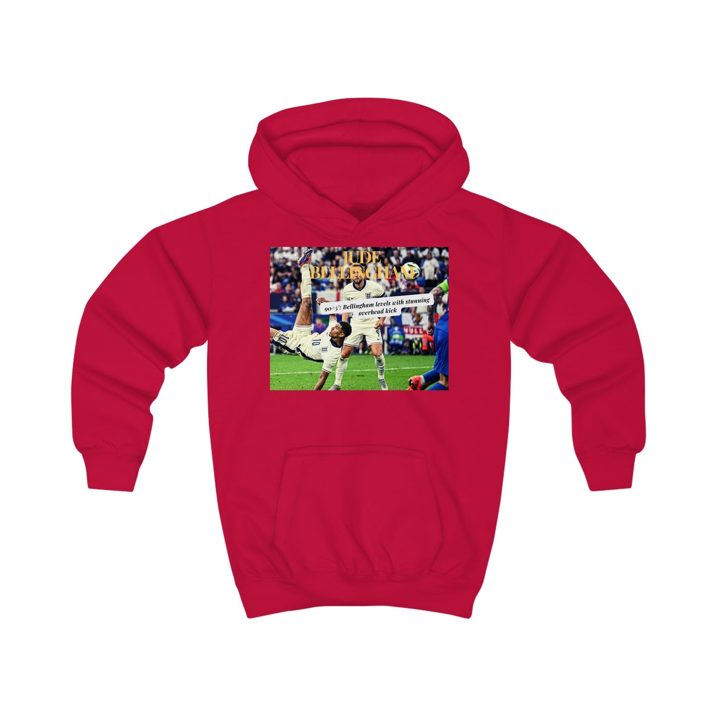 Kids Hoodie - Jude Bellingham - England - Deportivo Gorillas 