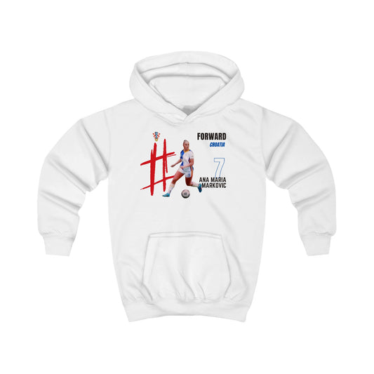 Kids Hoodie - Ana Maria Markovic - Croatia - Deportivo Gorillas 