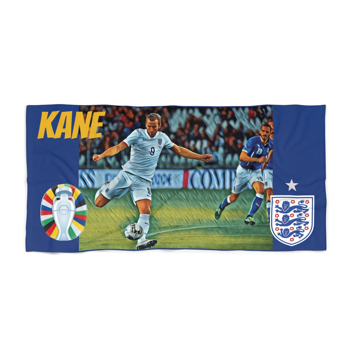 Euro 2024 - Kane -  Beach Towel - England - Deportivo Gorillas 